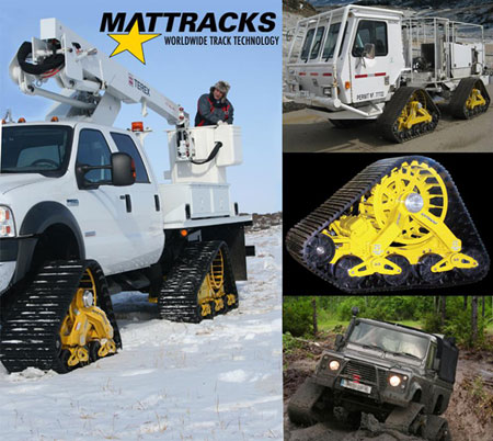 Mattracks Brings US Original Track Conversion System to cippe 2012(图2)