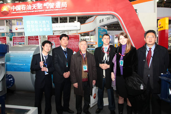 Gazprom Delegation Visits cippe2012(图5)