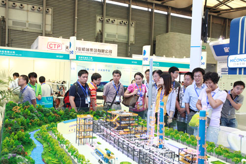 Hangyang Visiting Group Investigates cippeShanghai2012(图2)