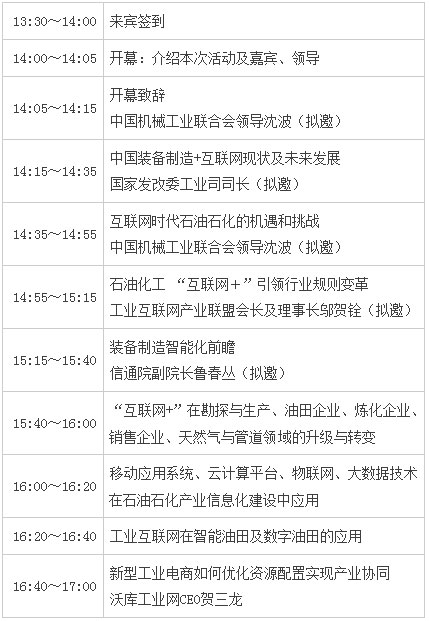 2017中国装备制造+工业互联网高峰论坛3月21日举行(图1)